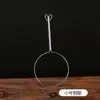 Saco Filtro para Chá com Leite Estilo Hong Kong com Anel de Aço, Saco de Chá Destacável para Ferramentas de Lojas de Chá com Leite, Separador de Resíduos, Algodão Filtrante de Alta Densidade