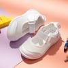 Sapatos Brancos Infantis Verão Malha Respirável Sapatos de Interior para Jardim de Infância Sapatos de Lona para Bebê Sapatos de Rede Infantis Masculinos Infantis Primavera e Outono