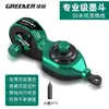 Tinta Bosque Verde Herramienta Automática de Marcado Duradera Gama Alta Sitio de Carpintería Marcado de Líneas Especial Herramienta de Marcado para Una Persona