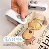 Máquina de selagem a vácuo, pequeno selador mini doméstico, selador portátil de saco plástico para lanches alimentícios com prensa manual