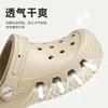 Zuecos Puxijia Yu de Suela Blanda para Mujer, Zapatos de Playa de Verano con Sensación de Caca, Sandalias Antideslizantes de Eva con Puntera para Hombre