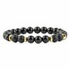 Fabricantes comercio exterior nuevos productos listados accesorios de joyería pulsera personalizada de piedra de 8 mm Ojo de Tigre turquesa Amazon pulsera