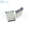 Conector USB Tipo C 24P-M vertical patch SMT A = 11,1 mm esticável sem pinos de fixação