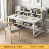 Escritorio de Computadora de Escritorio, Escritorio para Estudio en Casa, Juego de Escritorio y Silla para Oficina en Dormitorio, Escritorio de Oficina Simple Moderno, Escritorio de Trabajo