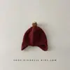 Gorros Infantiles para Otoño e Invierno, Cálidos y Resistentes al Frío, Forrados de Felpa y Engrosados, Gorros de Punto con Protección para las Orejas, Gorros Divertidos con Pompón para Niños y Niñas