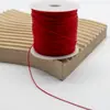 En Stock 0.8mm No. 72 Hilo de Jade Hecho a Mano Material DIY Cuerda para Tejer Cuerda Trenzada Cuerda para Abalorios Hilo para Colgante Pulsera Hilo Rojo