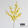 Orquídea Danzante Artificial Flor Decoración de Escena Orquídea Mariposa Flor Artificial Arreglo de Boda Accesorios para Fotos Orquídea Danzante Flor Artificial