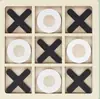 Tablero de Madera Nueve en Raya Xo Tic-Tac-Toe Transfronterizo Juguete Infantil Juego de Mesa de Pensamiento Lógico Padre-Hijo Venta al por Mayor Desarrollo de la Inteligencia