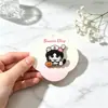 Pinza para el Cabello Nueva de Dibujos Animados Transfronteriza Gato de Halloween Clip Lateral Acrílico Calabaza Linda Fantasma Accesorio Decorativo para el Cabello