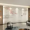 Tela de Pared China Estilo Nuevo 2026 con Motivos Artísticos Florales y de Pájaros, Papel Tapiz para Pared de Fondo de TV, Tela de Pared Mural para Sofá de Sala de Estar