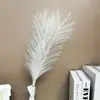 Ramo de Hierba de la Pampa Artificial Esponjoso Decoración Boho para Fiesta Habitación Hogar Boda Arreglo de Flores de Mesa