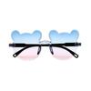Gafas de sol para niños protección UV para niños y niñas moda lindas gafas de sol con orejas de oso bebé modelado foto