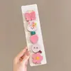Fita Mágica Fofa para Crianças para Outono e Inverno, Adesivos de Franja Cartoon Doces e Versáteis, Presilhas de Cabelo Versáteis