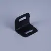 Fornecimento direto da fábrica fivela de embalagem de plástico personalizada preta proteção de canto em L para caixa de papelão de ângulo reto