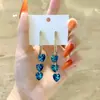 Moda Europea y Americana Exagerados Pendientes Largos con Borlas Completamente Incrustados de Diamantes Pendientes Largos de Temperamento Socialité para Mujer Pendientes para Rostro Delgado Pendientes de Celebridad de Internet