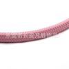 Tamanho 12*6mm cordão de couro fabricação de pulseira de couro cordão de couro atacado direto da fábrica variedade de cores