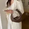 Bolso de Mano Plegable Estilo Coreano Retro para Mujer 2026 Primavera Nuevo Bolso de Hombro de Gama Alta Bolso de Mano de Moda