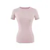 Camiseta esportiva slim fit de manga curta elástica estilo americano para mulheres, novo modelo de verão 2026, top hot girl justo que afina a cintura