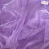 Tecido de gaze macio para decorar flores e cabides, material de gaze à prova de poeira, malha de estrela e lua, embalagem de caixa de presente estilo ins