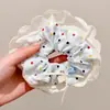 Diadema de pelo de intestino grueso retro francesa para mujer, cuerda para el pelo de satén de alta calidad, estilo coreano, versátil, cuerda para el pelo estilo bosque, accesorios para el pelo, tocado grande
