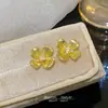 Pendientes de Botón de Flor Delicados y Versátiles de Plata S925 para Mujer, Pendientes de Perla de Lujo de Gama Alta, Accesorios para Orejas de Moda y Elegantes