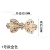 Clips Retro Europeos y Americanos para Suéter para Mujer, Hebillas de Bufanda de Seda Incrustadas de Diamantes, Clips para Bufanda Fijos Anti-Exposición, Clips para Chal, Accesorios de Aleación