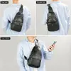 NIUCUNZH nueva bolsa de mensajero de cuero de primera capa para hombro al aire libre multifuncional moda casual para hombre bolsa de pecho al por mayor