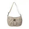 Bolso Cruzado Ligero Estilo Japonés Nuevo Bolso de Hombro Deportivo a la Moda para Mujer Gran Capacidad Bolso Tote Sencillo para el Día a Día