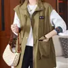 Estación Europea Talla Grande Estilo Nuevo Ropa de Trabajo Cintura con Cordón Ajustada Chaleco Holgado Ropa de Mamá Chaleco para Mujer Nuevo Primavera Otoño 2026