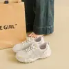 Malha Casual Esportiva Novo 2026 Versátil Feminino Confortável Sapatos de Treino Alemães Verão Respirável Moda Tênis de Corrida Tecido da Moda