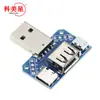 Placa Adaptadora USB Macho a Hembra a Micro USB a Header/Tipo-C 4P 2.54mm Enchufe Directo