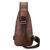 Bolsa diagonal portátil para carregamento, geração geração, esportes ao ar livre, USB, bolsa de peito de fábrica, lazer, PU, ​​atacado, bolsa de peito masculina