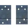 Fabricante fornece almofadas ferroviárias, almofadas de trilho para mineração e almofadas de trilho de bitola 50