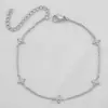 Pulsera de trébol de cuatro hojas y estrella Europa y Estados Unidos comercio exterior popular AliExpress explosión temperamento uso diario todo combina cadena de clavícula