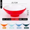 Tazón roscado de melamina, tazón comercial para hot pot picante, tazón para fideos de res, tazón grande de plástico para fideos de caracol, tazón especial para fideos para restaurantes de fideos