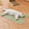 Esterilla refrigerante para mascotas, almohadilla refrescante de verano, alfombrilla para perros, alfombrilla para gatos, cama de seda helada transpirable para gatos, suministros para mascotas al por mayor, Amazon transfronterizo