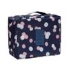 Bolsa de Viaje de Gran Capacidad Tipo Bandolera Bolsa Cosmética Tipo Satchel Almacenamiento Multicapa Bolsa Cuadrada Multiusos Engrosada Impermeable Bolsa de Aseo