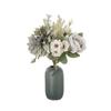 Ramo de flores artificiales colorido con forma de mano, para decoración del hogar, boda, boda, decoración de pared, CF01207