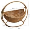 Prato de frutas e cozimento de chá para fotografia de fondue de Ano Novo prato de frutas estilo europeu bandeja tipo rattan cesta de frutas estilo chinês novo