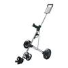 Nuevo carro para bolsa de golf de aleación de aluminio de tres ruedas, carro para bolsa multifuncional, conveniente, plegable