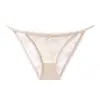 Bragas Sexys de Encaje Francés con Tira Fina para Mujer, Tiro Bajo, Algodón Puro en la Zona Íntima, Sin Costuras, Transpirables, Sexys y Atractivas