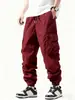 Ebay Comércio Exterior Transfronteiriço Calças Casuais Retrô Americanas Masculinas Primavera e Outono Novas Calças Longas Retas Largas High Street Atacado