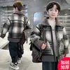 Chaqueta de Lana de Cordero para Niños Otoño e Invierno 2025 Nueva de Invierno Polar Engrosada para Niños Mayores Abrigo de Algodón de Invierno para Niños