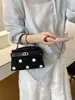 Bolsa de Mão de Bolinhas Mini Nicho para Mulheres, Novo Estilo Primavera 2026, Bolsa de Ombro/Axila Casual de Alta Qualidade e Estilosa