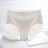 Roupa íntima sem rastros de seda gelo feminina sedosa antibacteriana vento puro ultra fina roupa íntima feminina fria máscara roupa íntima feminina respirável
