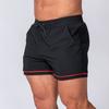 Pantalones cortos deportivos Muscle Fitness para hombre, para entrenamiento de baloncesto, correr, informales, holgados, para playa