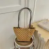 Bolsa de Mujer Estilo Coreano 2026 Nueva Sensación de Alta Gama Bolsa Tote de Lunares Bolso de Hombro Único para Dama Bolso de Axila Bolso de Gran Capacidad