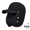 Sombreros para Personas de Mediana Edad y Mayores, Sombreros de Cuero, Gorras de Invierno para Hombres Mayores, Sombreros Cálidos de Invierno para Abuelo, Sombreros con Protección para los Oídos para Papá
