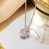 Colar Cisne Pequeno Luxo Leve Nicho Elegante Colar Feminino 2024 Novo Corrente de Clavícula Acessórios de Alta Qualidade Femininos Joias