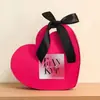 Bolsa de Feltro em Formato de Coração Bolsa de Mão Casamento Noivado Presente de Acompanhamento Caixa de Doces Padrinho Madrinha Bolsa de Doces Bolsa de Presente para o Dia dos Namorados